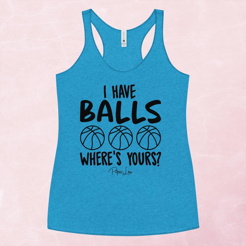 I Have Balls Basketball Graphic Tank Top