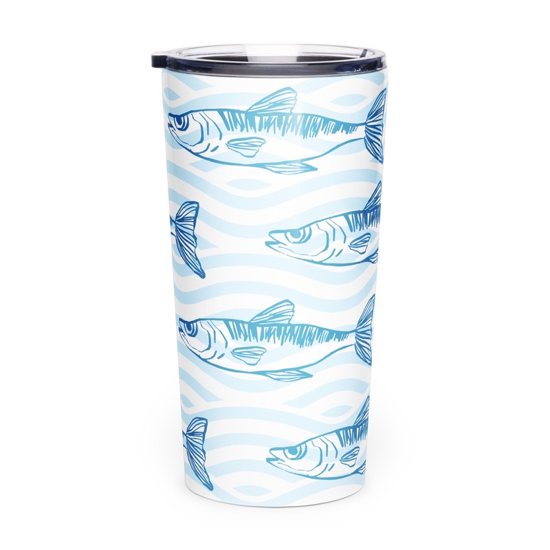 Swimming Downstream Tapered 20oz Tumbler