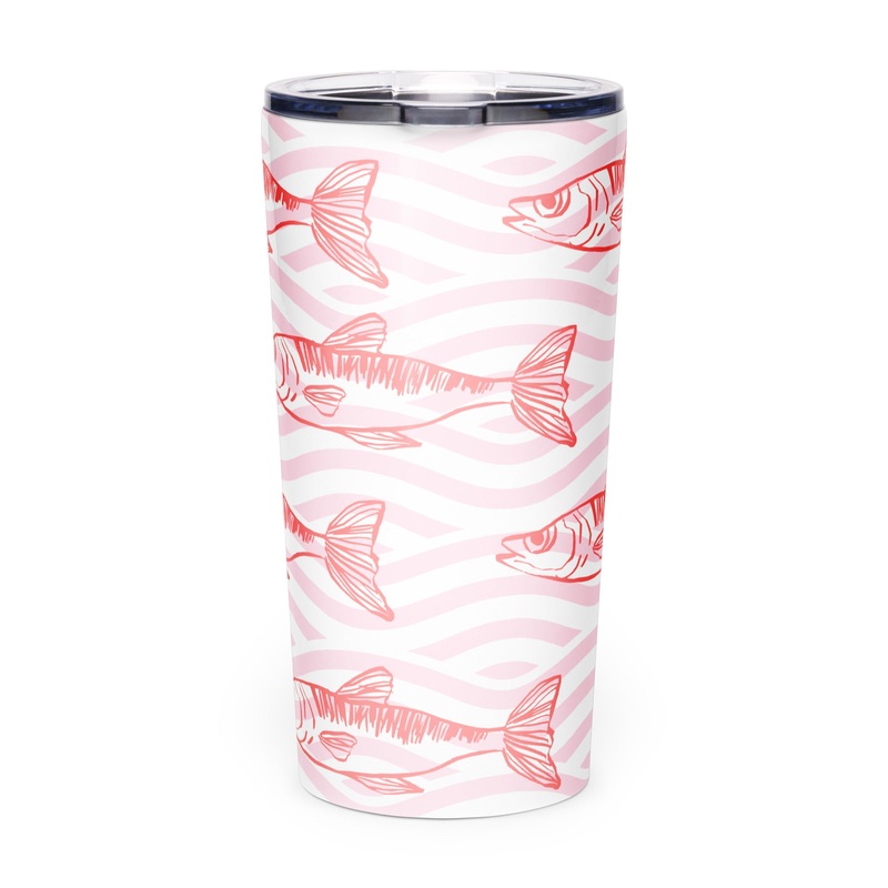 Swimming Upstream Tapered 20oz Tumbler