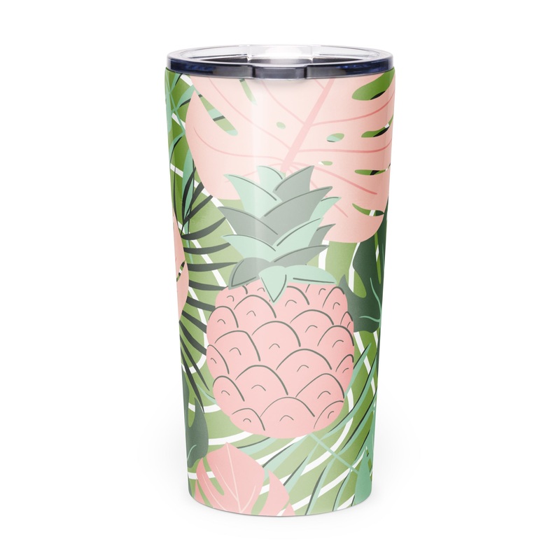 West Palm Pineapple Tapered 20oz Tumbler