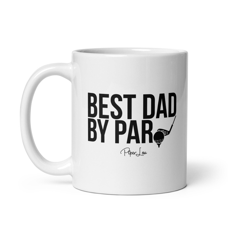Best Dad By Par Ceramic Coffee Mug