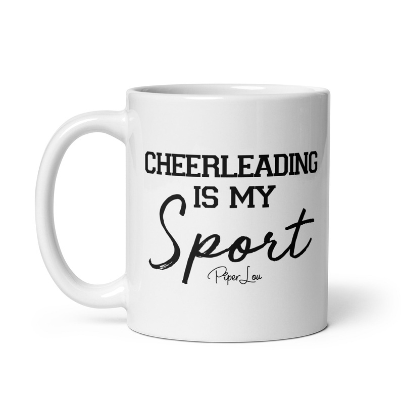 Cheerleading Is My Sport Ceramic Coffee Mug