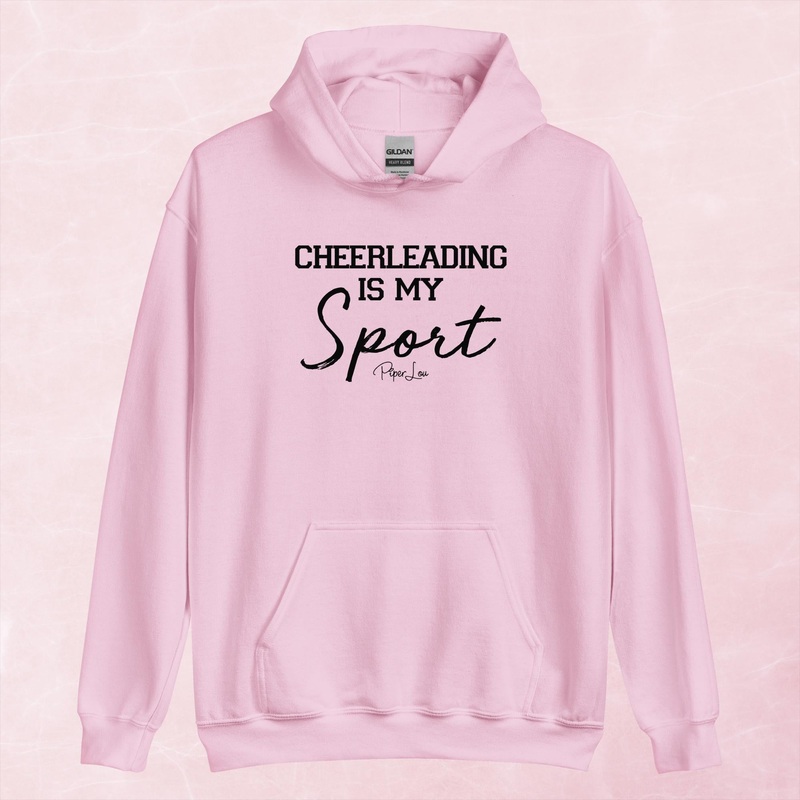 Cheerleading Is My Sport Graphic Hoodie