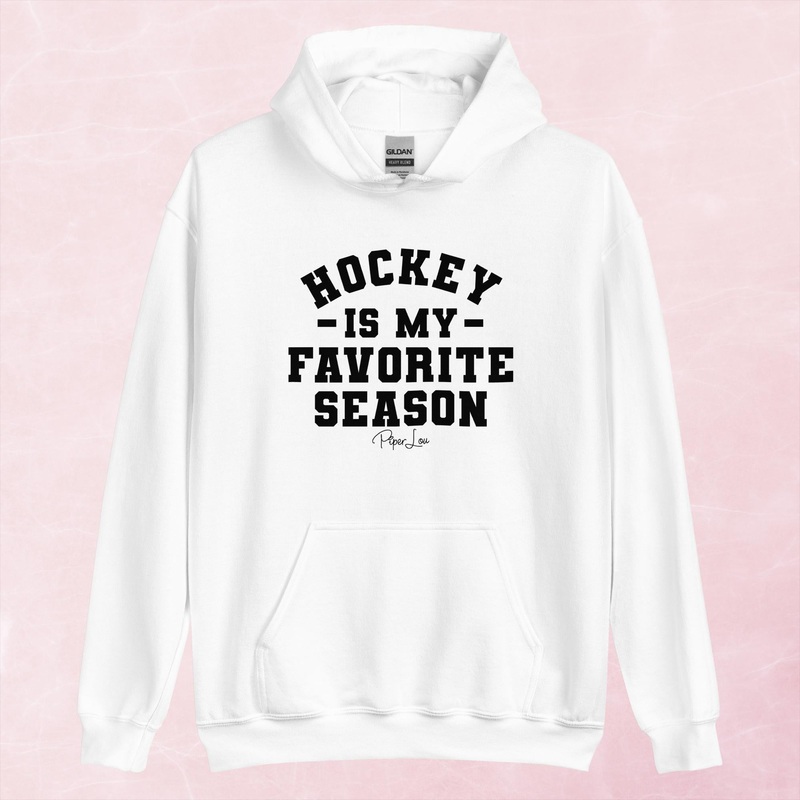 Hockey Is My Favorite Season Graphic Hoodie