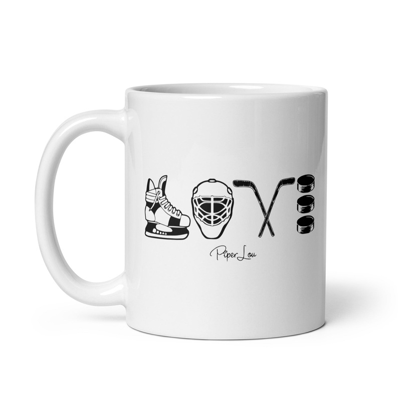Hockey Love Ceramic Coffee Mug