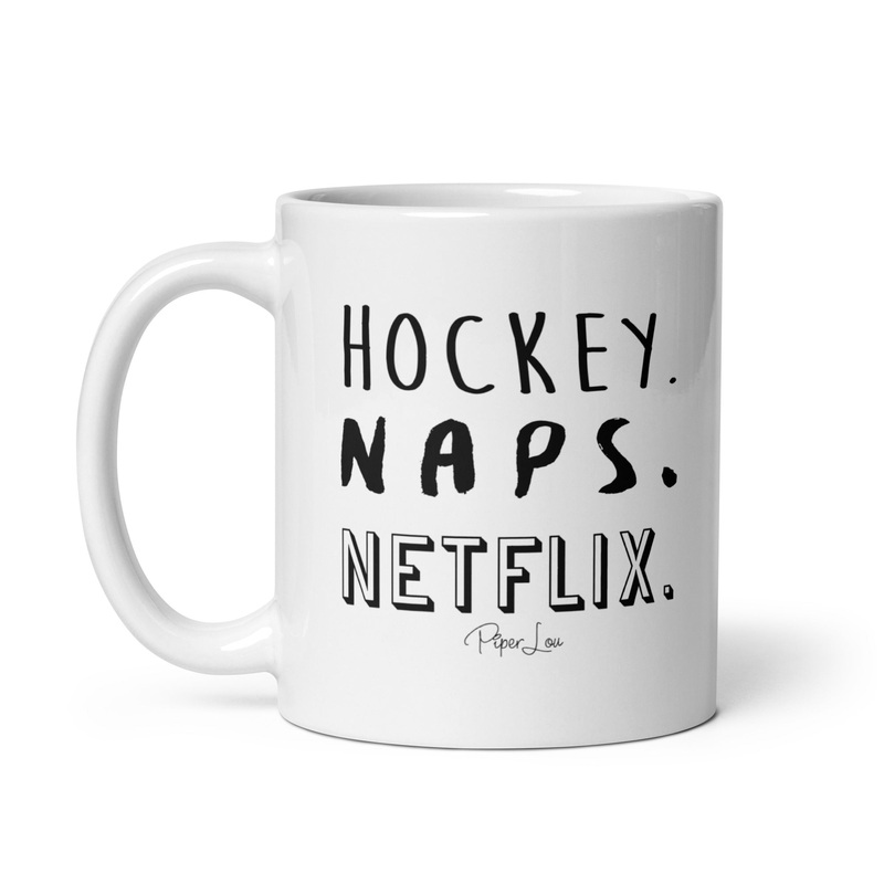 Hockey Naps Netflix Ceramic Coffee Mug