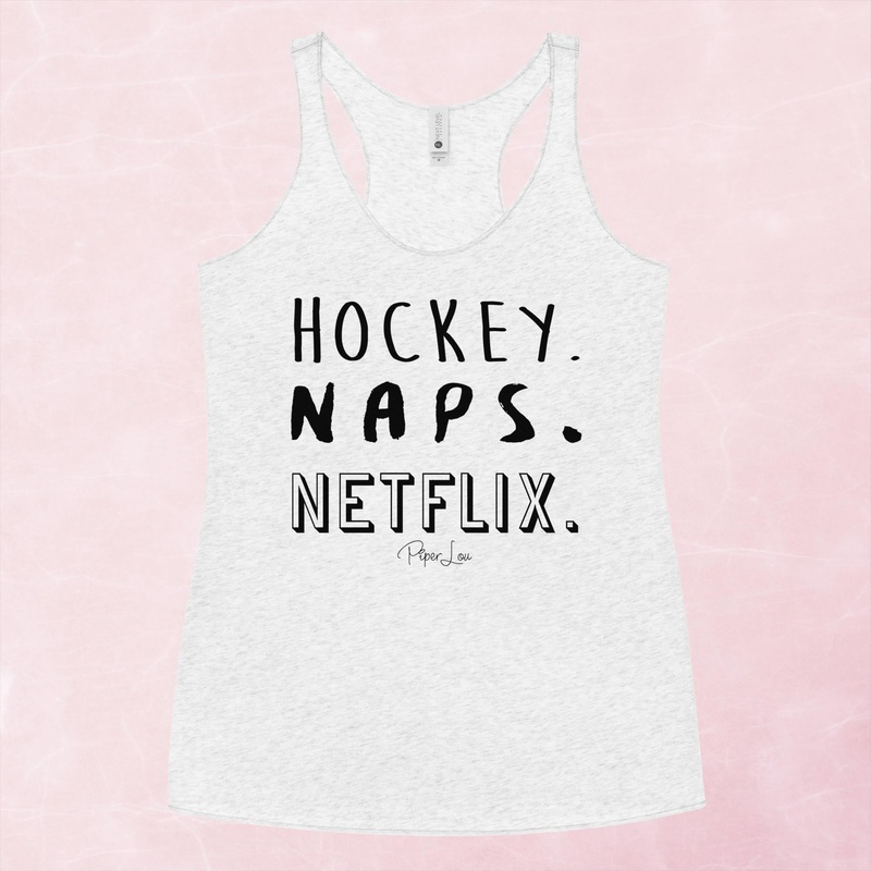 Hockey Naps Netflix Graphic Tank Top