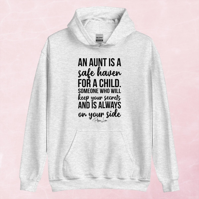 An Aunt Is A Safe Haven Graphic Hoodie