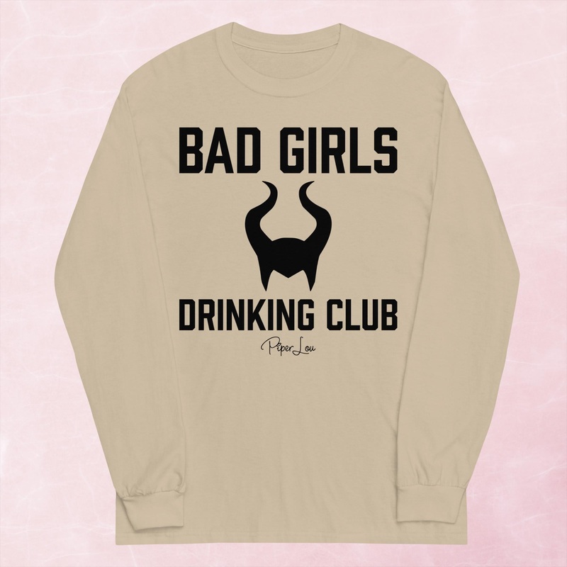 Bad Girls Drinking Club Graphic Long Sleeve Tee