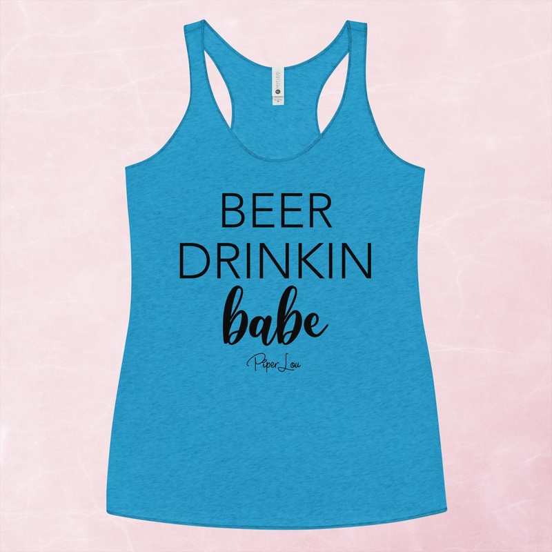 Beer Drinkin Babe Graphic Tank Top