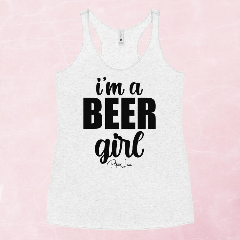 I’m A Beer Girl Graphic Tank Top