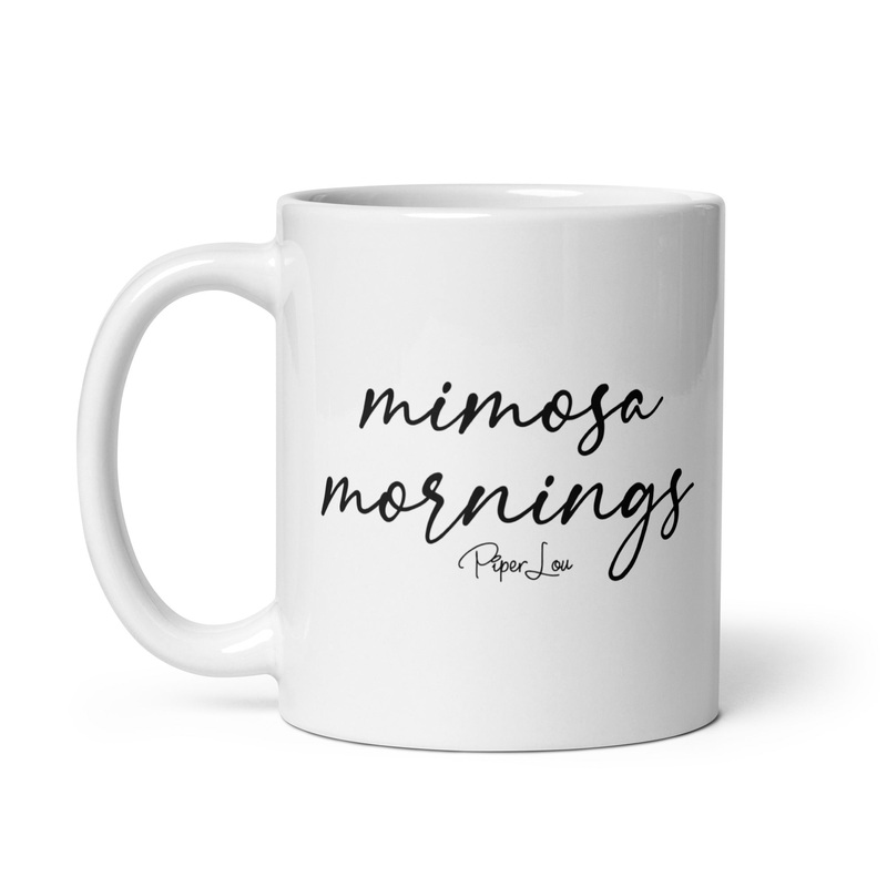 Mimosa Mornings Ceramic Coffee Mug