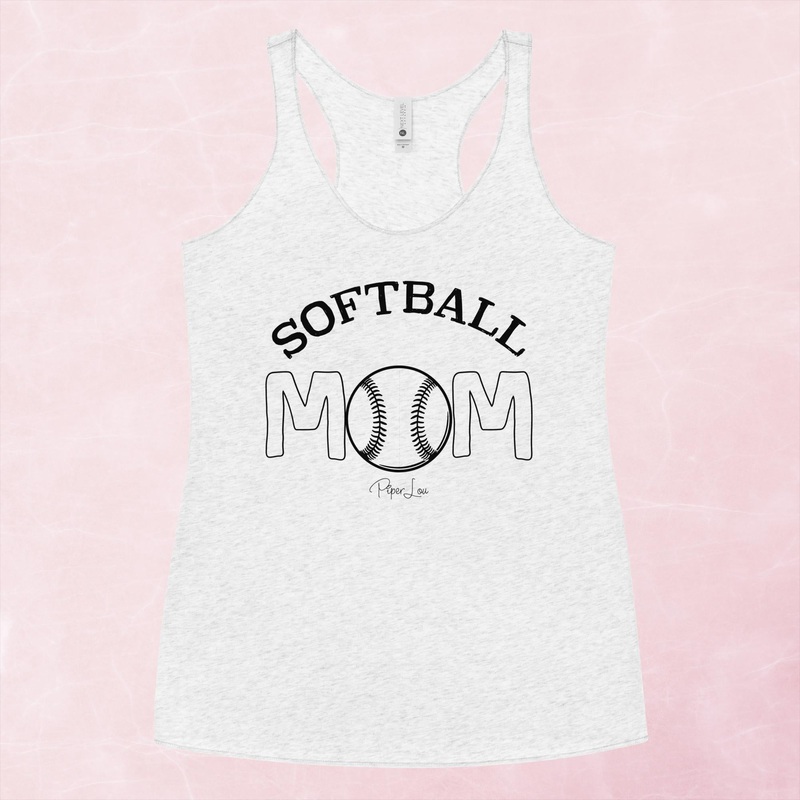 Softball Mom Graphic Tank Top|Purple Rush|Vintage Red|Vintage Turquoise|Heather White|XS|S|M|L|XL