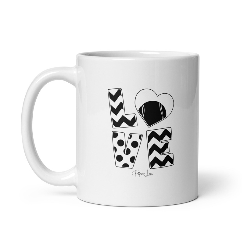 Tennis Love Cute Ceramic Coffee Mug