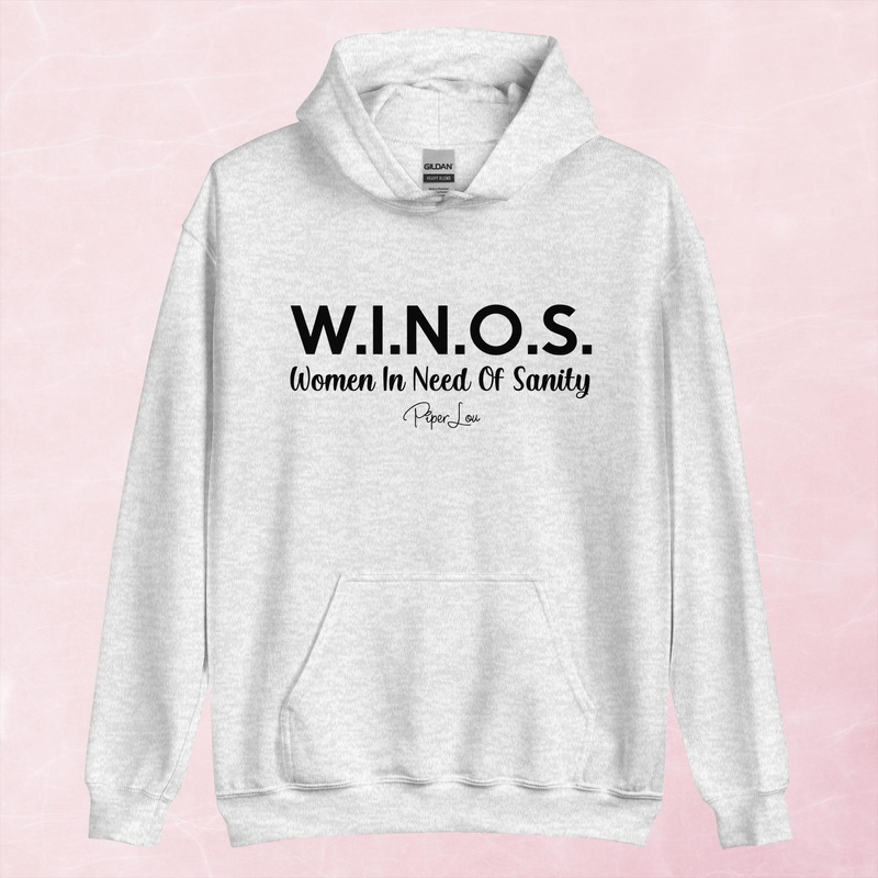 WINOS Women In Need Of Sanity Graphic Hoodie
