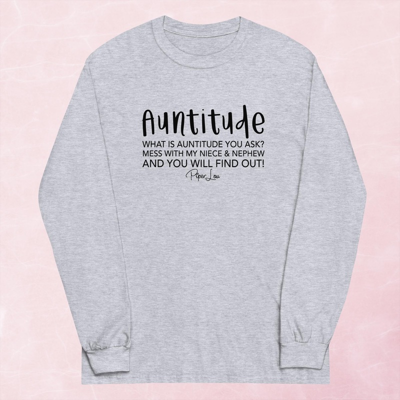 Auntitude Graphic Long Sleeve Tee