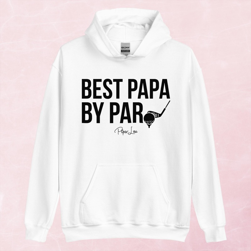 Best Papa By Par Graphic Hoodie