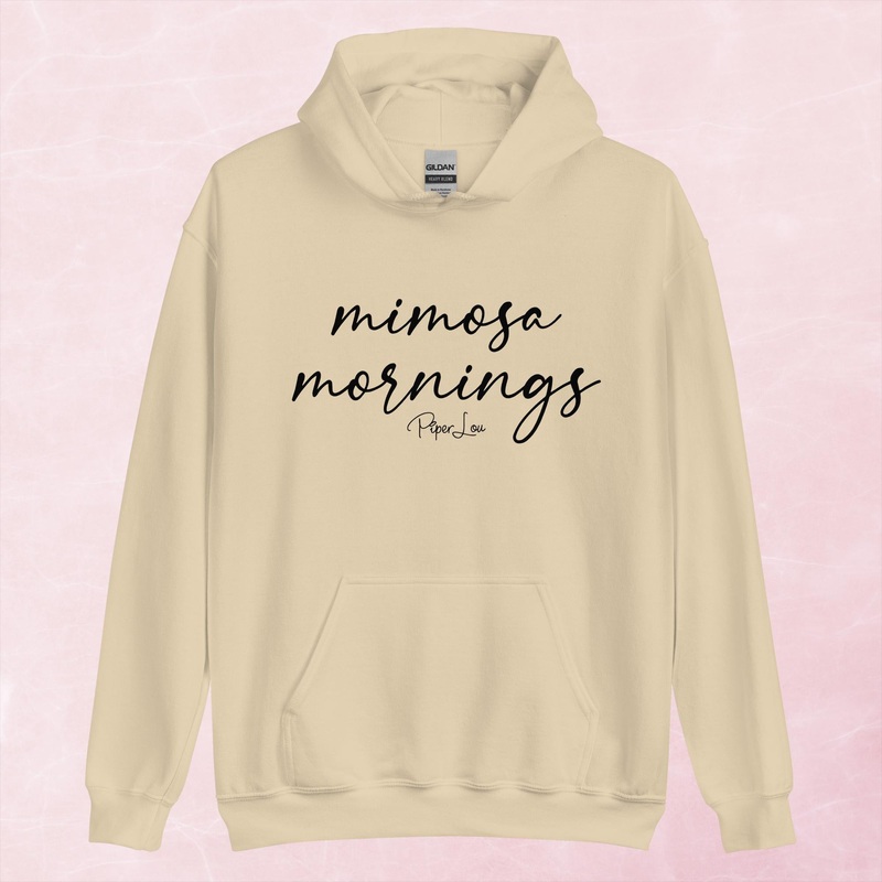 Mimosa Mornings Graphic Hoodie