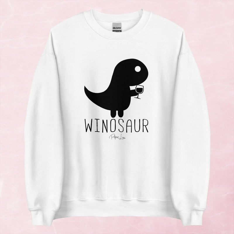 Winosaur Graphic Crewneck Sweatshirt