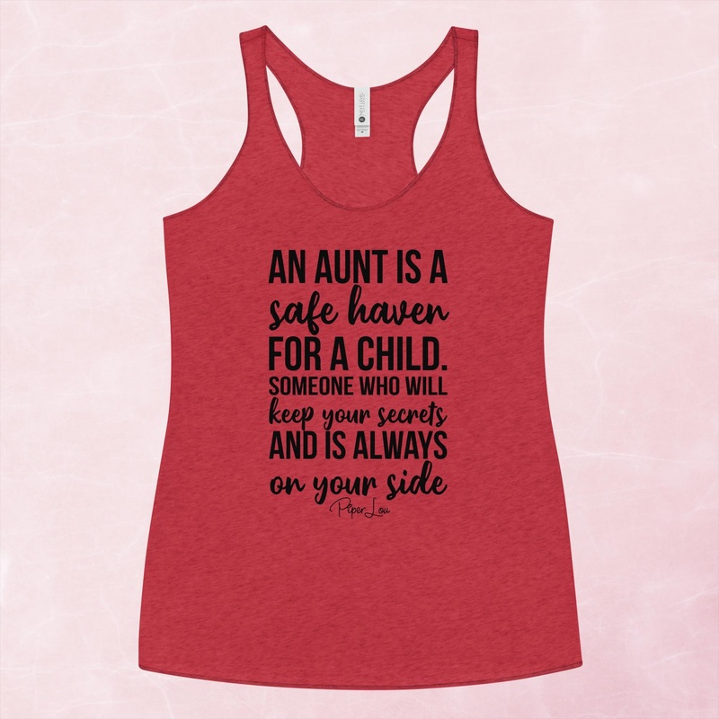 An Aunt Is A Safe Haven Graphic Tank Top