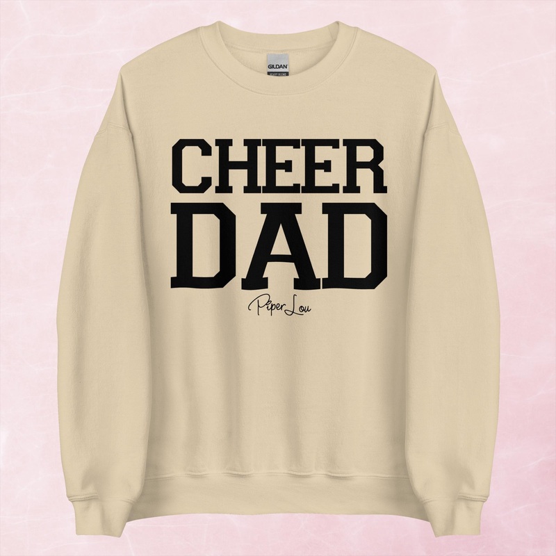 Cheer Dad Graphic Crewneck Sweatshirt
