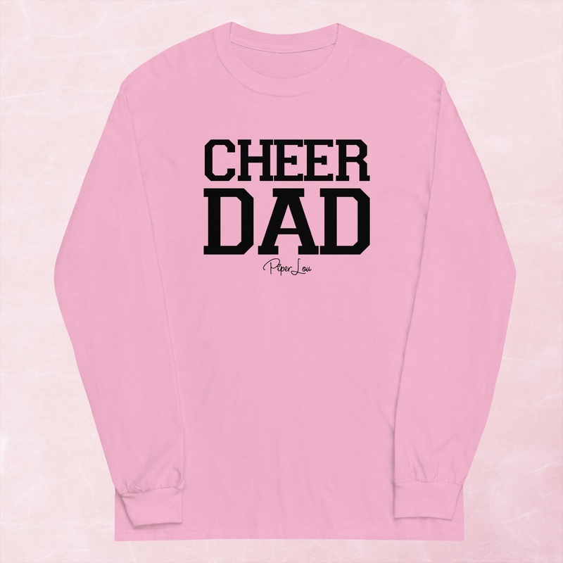 Cheer Dad Graphic Long Sleeve Tee
