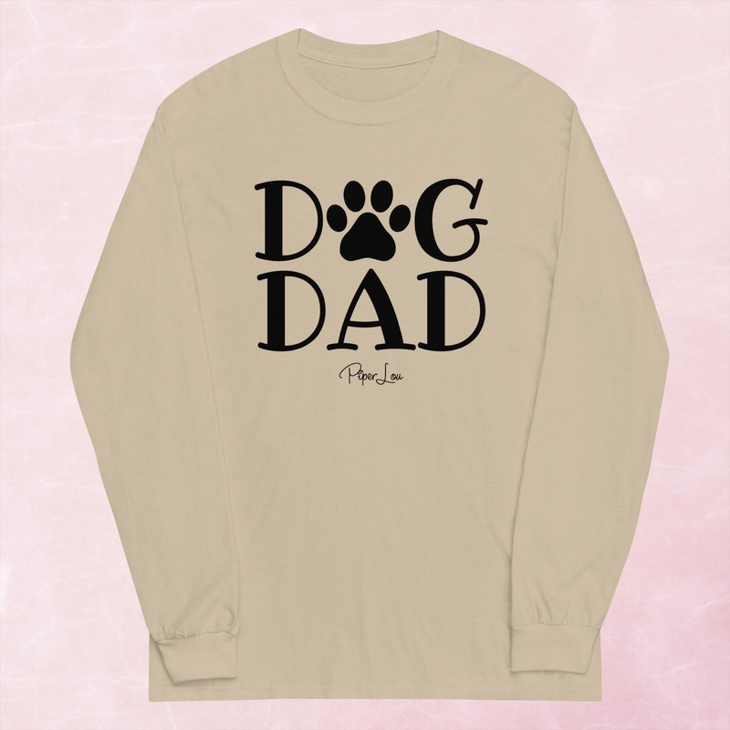 Dog Dad Graphic Long Sleeve Tee