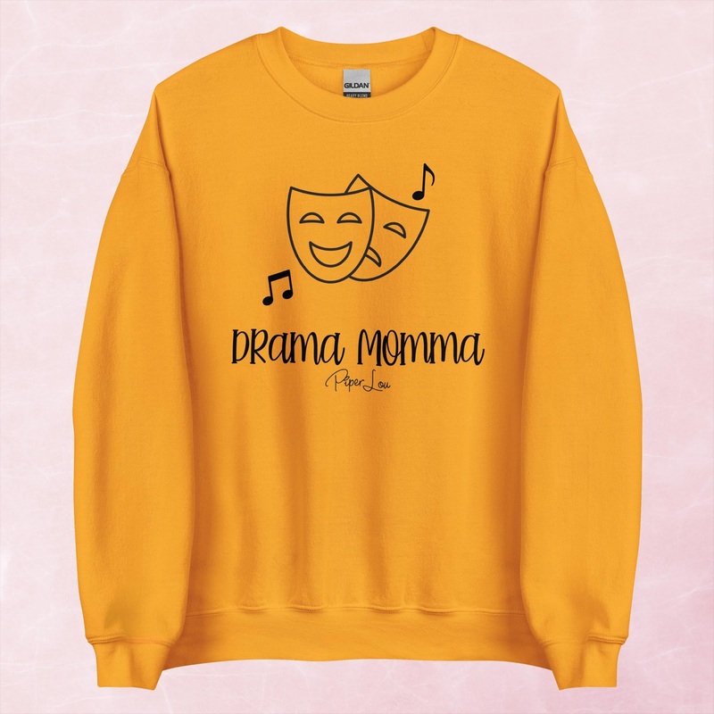 Drama Momma Graphic Crewneck Sweatshirt