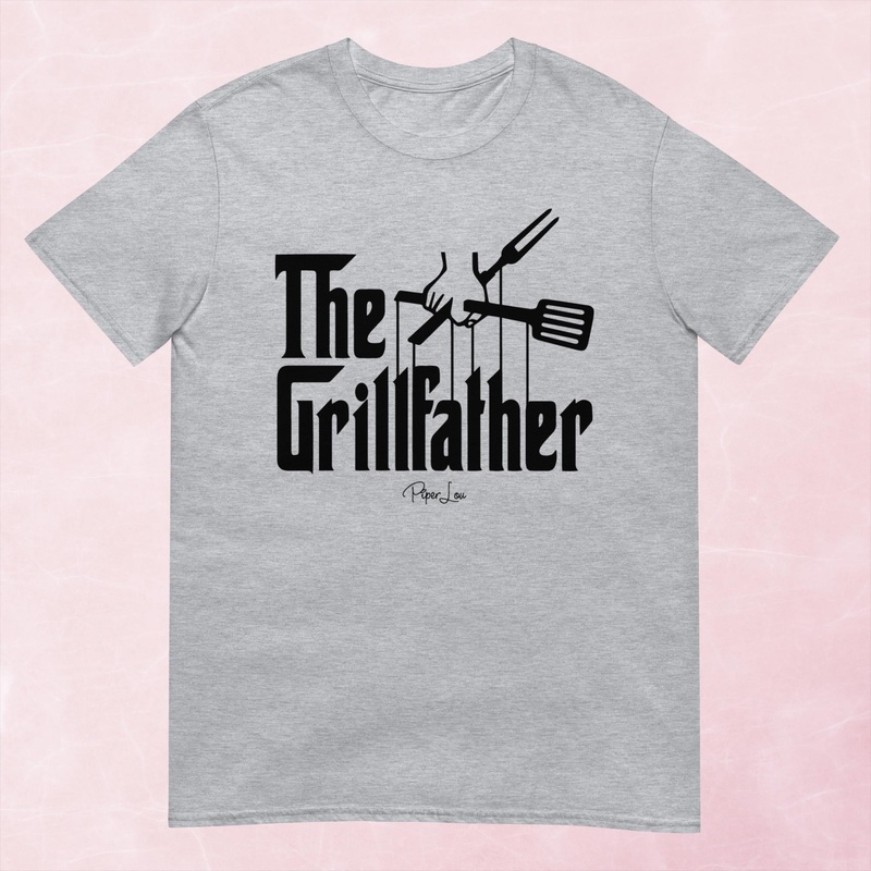 Grill Father Graphic Tee|Heather Red|Tropical Blue|Sand|Light Blue|Sport Grey|Cornsilk|White|S|M|L|XL|2XL|3XL