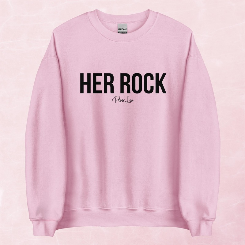 Her Rock Graphic Crewneck Sweatshirt