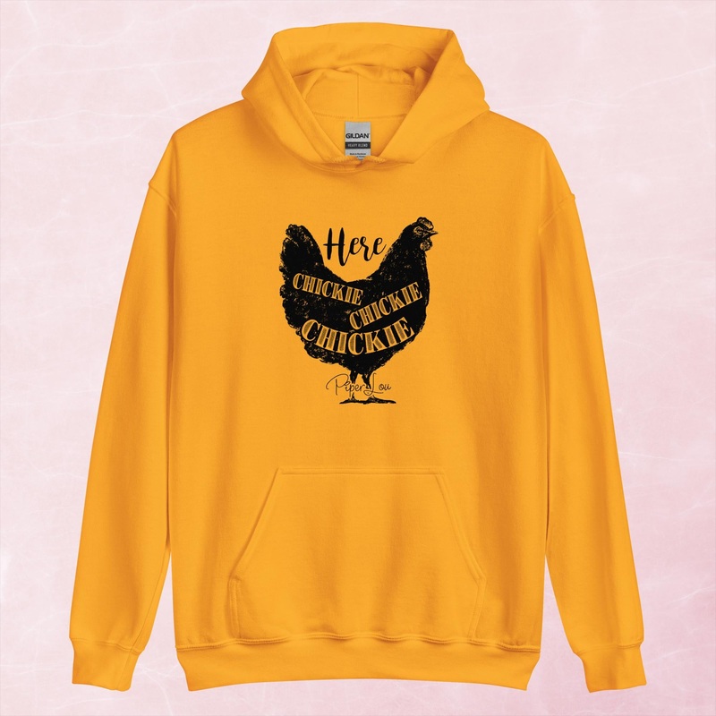 Here Chickie Chickie Graphic Hoodie
