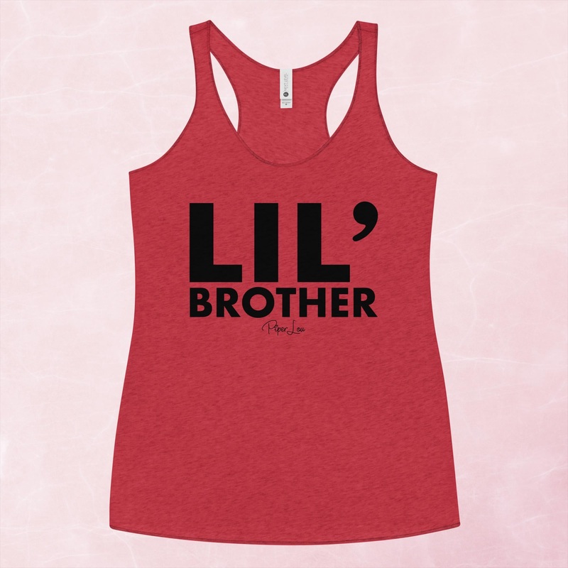 Lil Brother Graphic Tank Top|Purple Rush|Vintage Red|Vintage Turquoise|Heather White|XS|S|M|L|XL