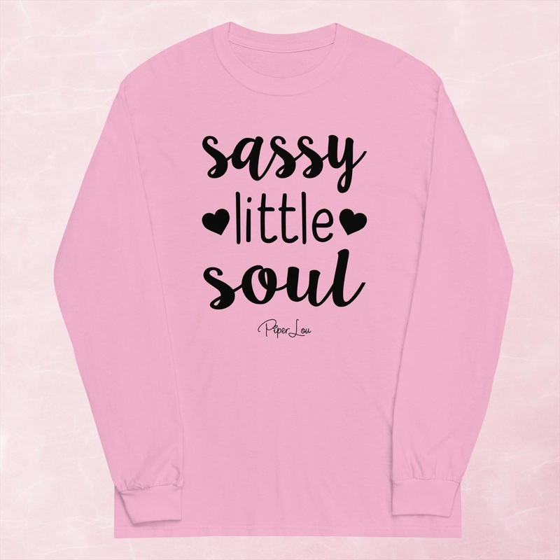 Sassy Little Soul Graphic Long Sleeve Tee