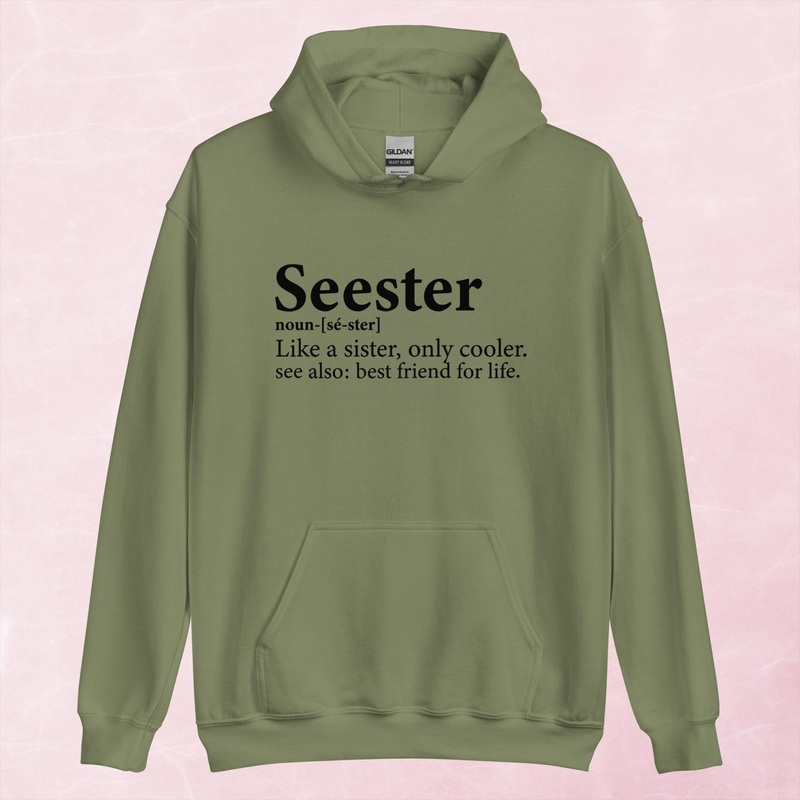 Seester Definition Graphic Hoodie