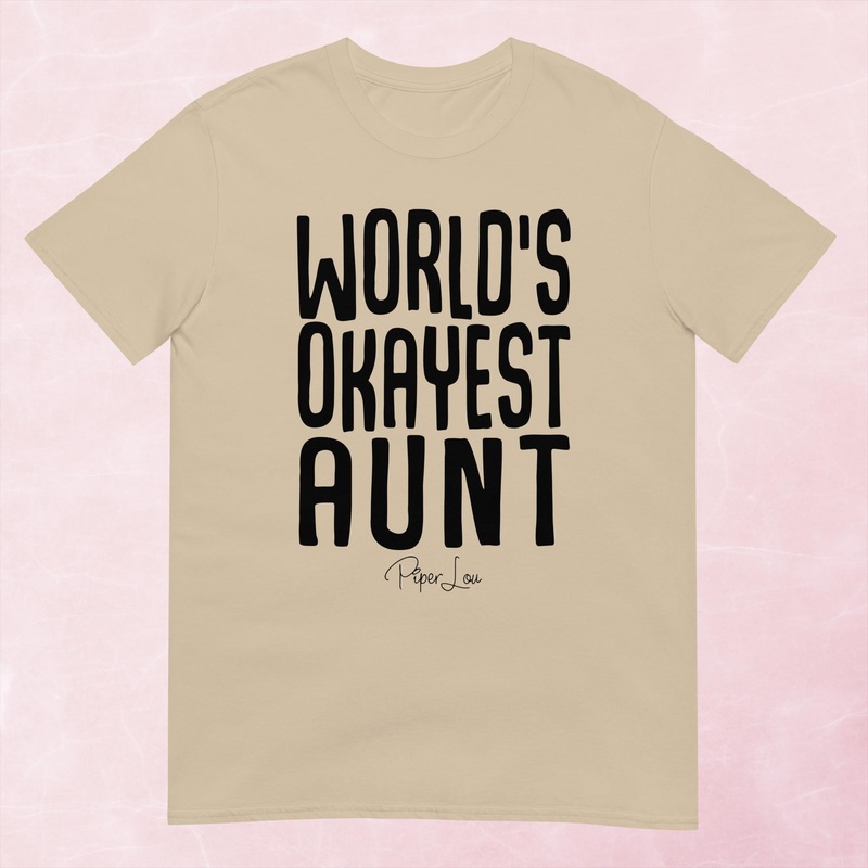 World’s Okayest Aunt Graphic Tee