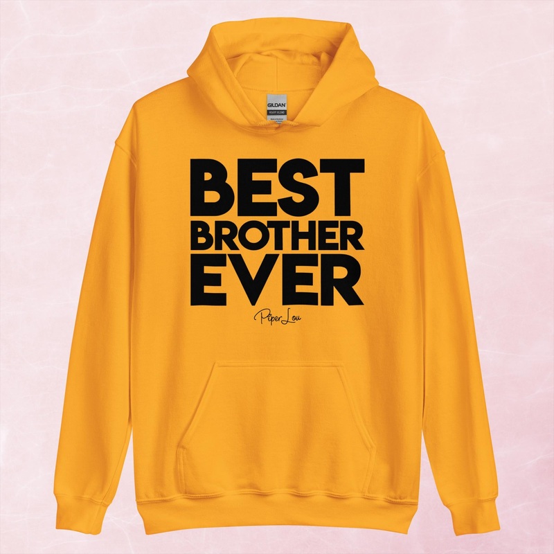 Best Brother Ever Graphic Hoodie