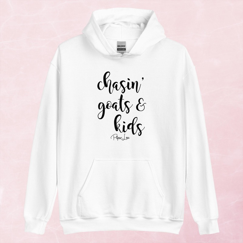 Chasin’ Goats And Kids Graphic Hoodie