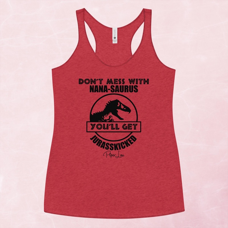 Don’t Mess With Nanasaurus Graphic Tank Top
