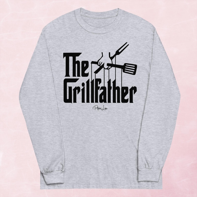 Grill Father Graphic Long Sleeve Tee