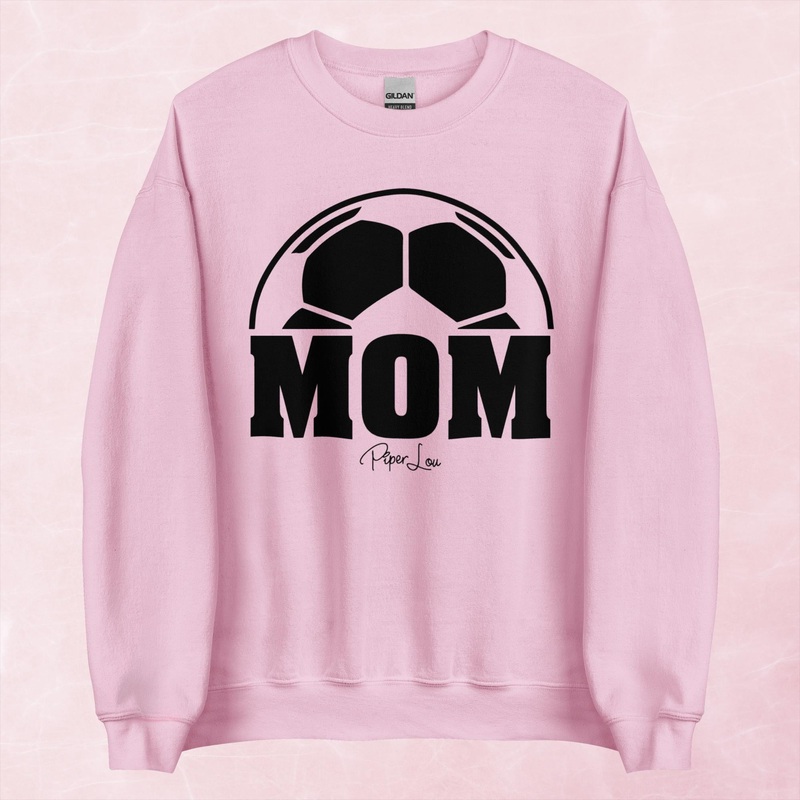 Soccer Mom Graphic Crewneck Sweatshirt