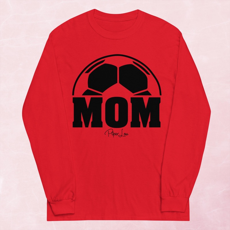 Soccer Mom Graphic Long Sleeve Tee