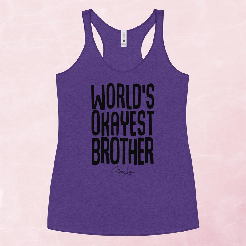 World’s Okayest Brother Graphic Tank Top