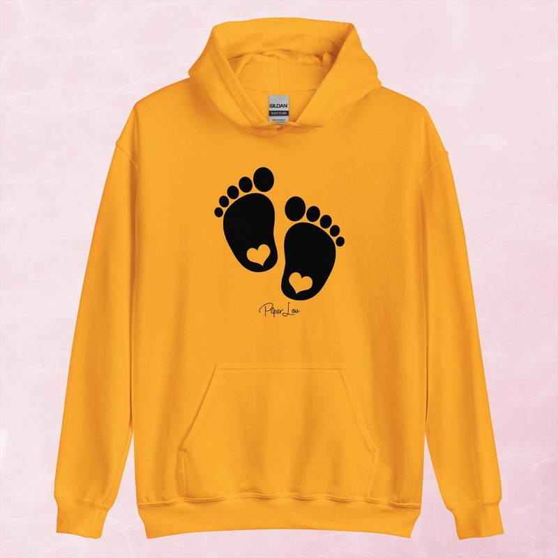 Childhood Footprints Graphic Hoodie