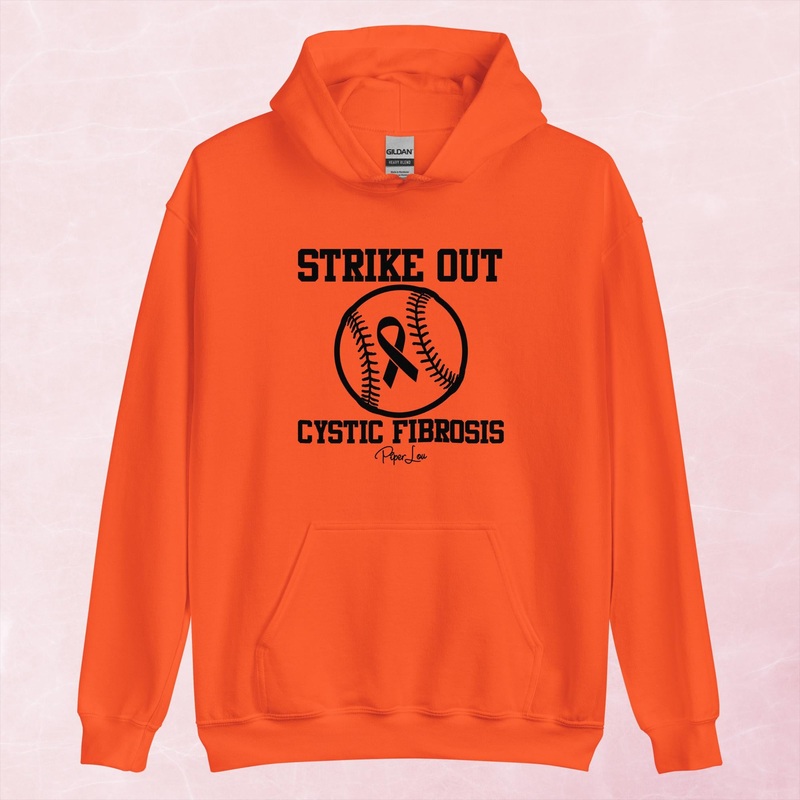 Cystic Fibrosis | Strike Out Graphic Hoodie