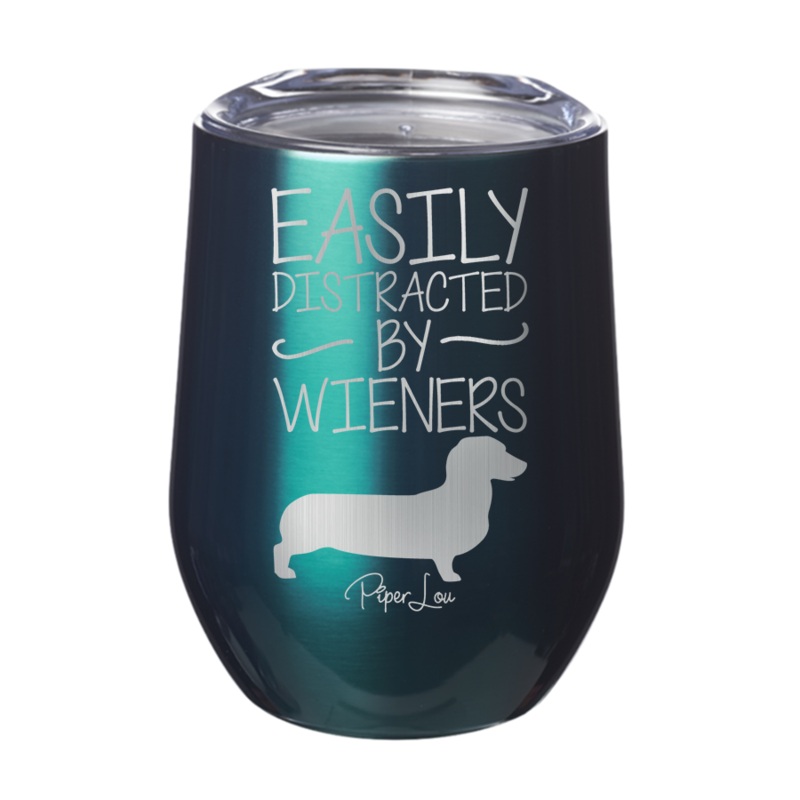 Easily Distracted By Wieners 12oz Tumbler