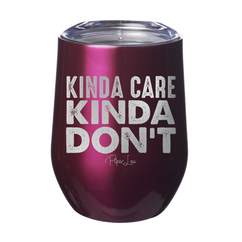 Kinda Care Kinda Don’t 12oz Tumbler