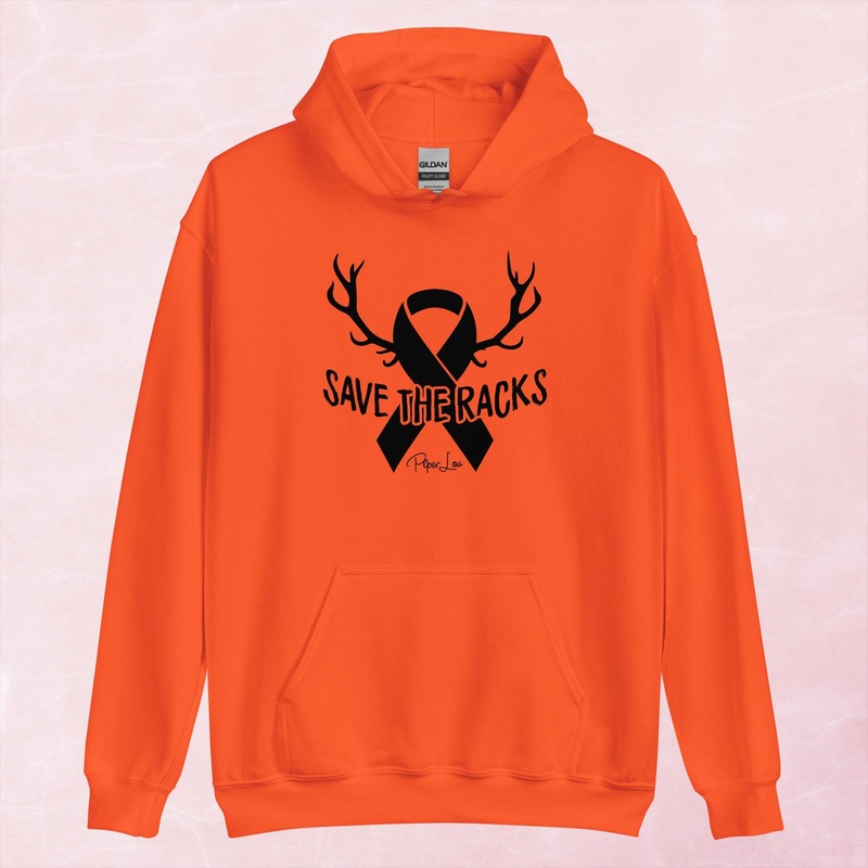 Save The Racks Graphic Hoodie|Red|Heliconia|Irish Green|Orange|Military Green|Carolina Blue|Gold|Sand|Light Pink|Ash|White|S|M|L|XL|2XL|3XL|4XL|5XL