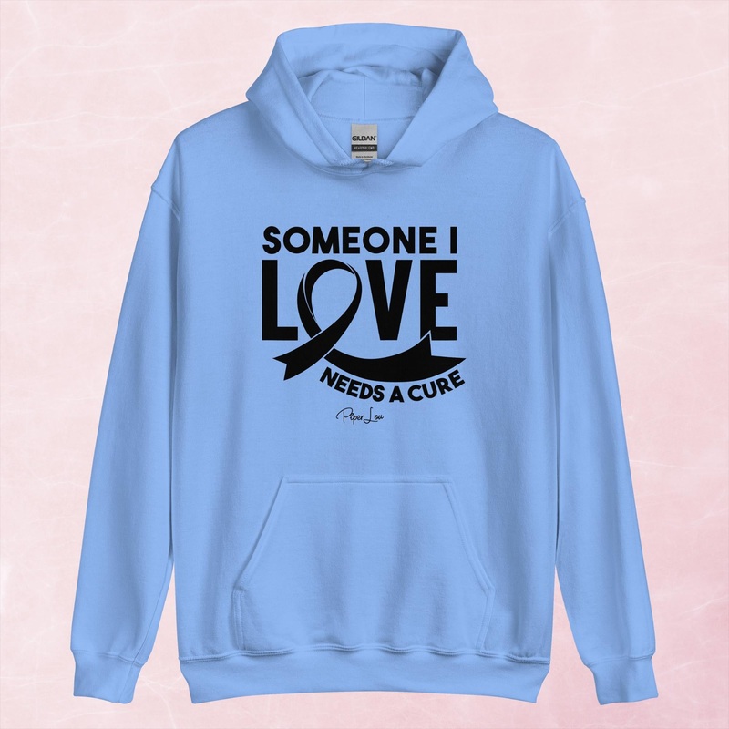 Someone I Love Needs A Cure Childhood Cancer Graphic Hoodie