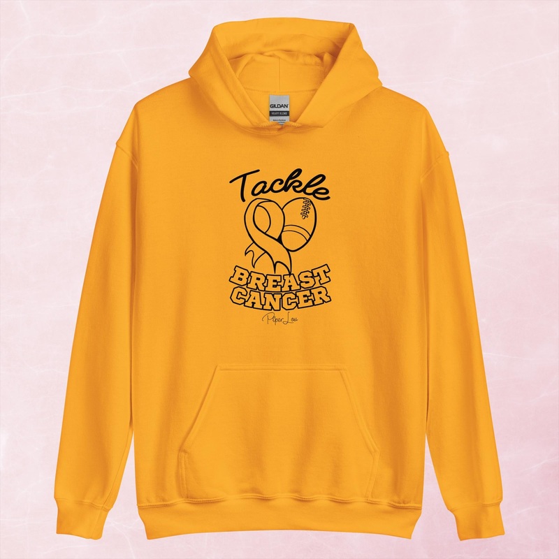 Tackle Breast Cancer Graphic Hoodie