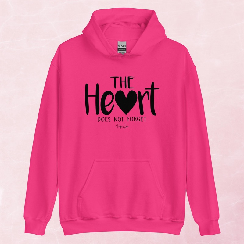 The Heart Does Not Forget Graphic Hoodie